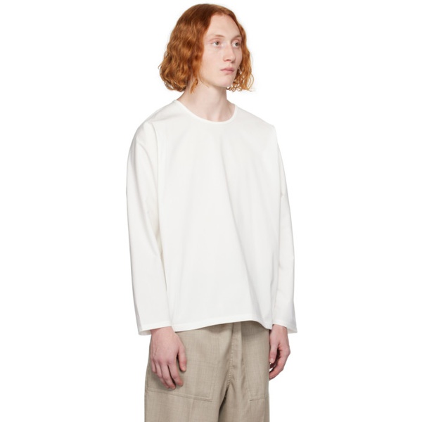  RAINMAKER KYOTO White Dolman Long Sleeve T-Shirt 232599M213002