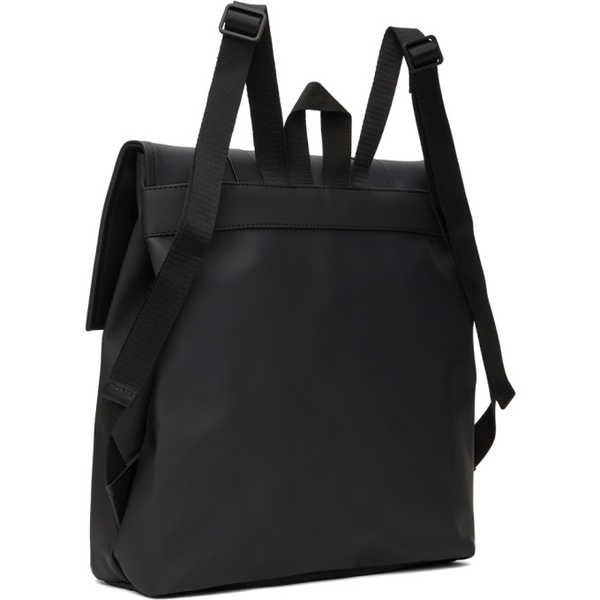 레인스 RAINS Black MSN Mini Backpack 241524M166023