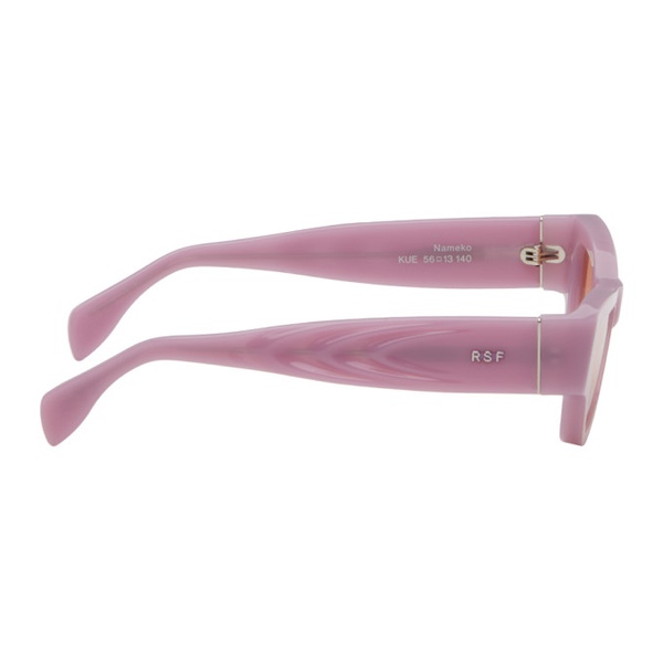  레트로슈퍼퓨쳐 R에트로 ETROSUPERFUTURE Pink Nameko Sunglasses 242191M134024
