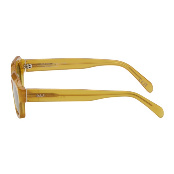  레트로슈퍼퓨쳐 R에트로 ETROSUPERFUTURE Yellow Boletus Sunglasses 242191M134077