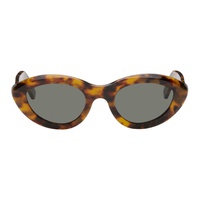 레트로슈퍼퓨쳐 R에트로 ETROSUPERFUTURE Brown Cocca Sunglasses 242191M134041