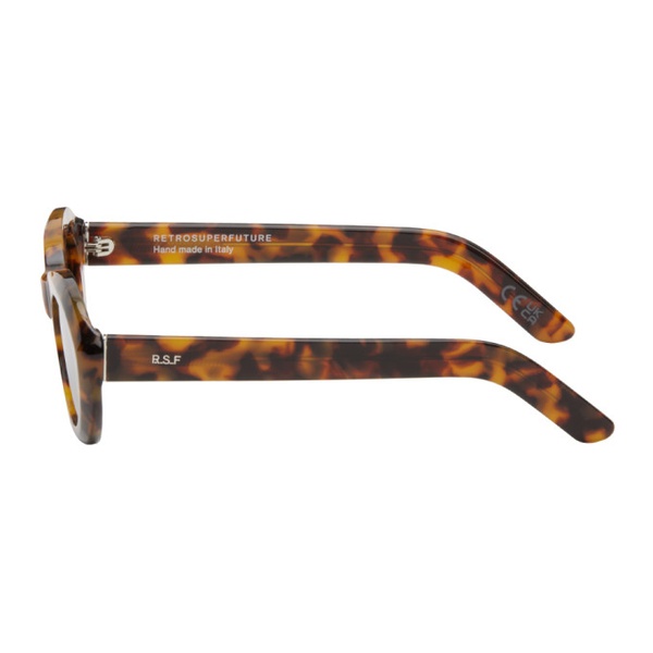  레트로슈퍼퓨쳐 R에트로 ETROSUPERFUTURE Brown Cocca Sunglasses 242191M134041