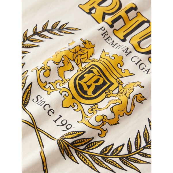  루드 RHUDE Cresta Logo-Print Cotton-Jersey T-Shirt 1647597327768168