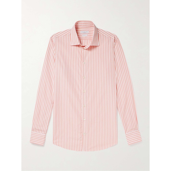  RICHARD JAMES Striped Cotton-Poplin Shirt 1647597323104121
