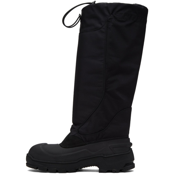  로아 ROA Black Rubber Boots 241204M228001
