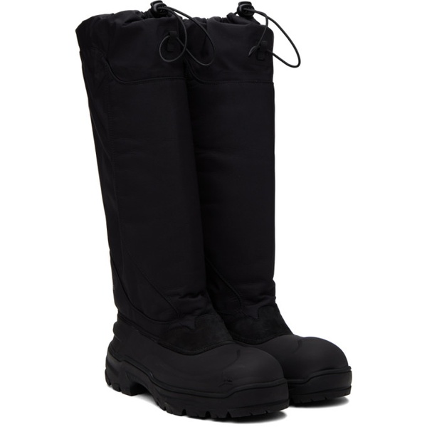  로아 ROA Black Rubber Boots 241204M228001