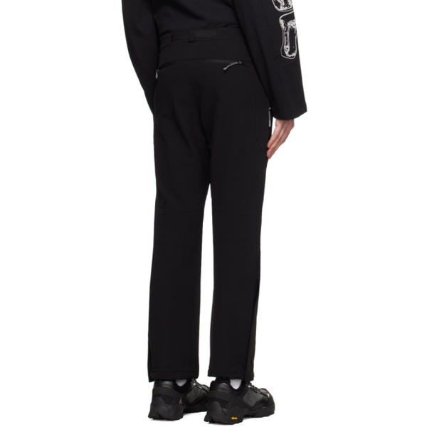  로아 ROA Black Belted Trousers 232204M191003