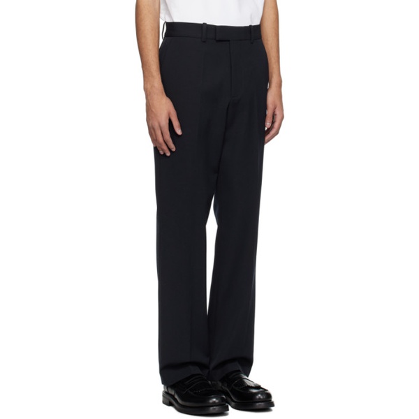  ROEhe Navy Classic Trousers 241144M191004