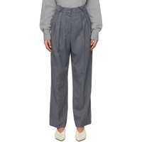 ROEhe Gray Tailored Trousers 241144F087041