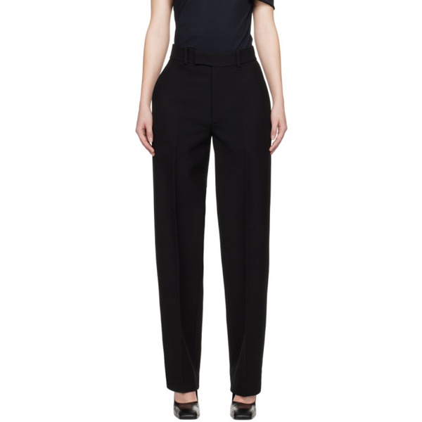  ROEhe Black Tailored Trousers 241144F087036