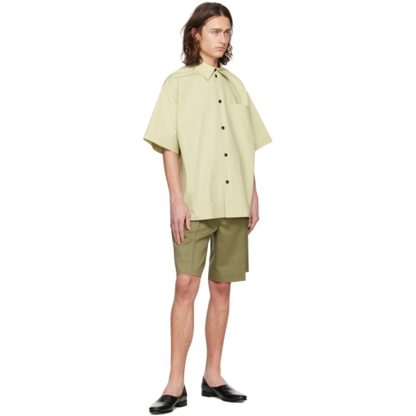  ROEhe Green Patch Pocket Shirt 241144M192004