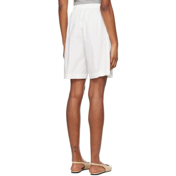  ROEhe White Beach Shorts 241144F088006