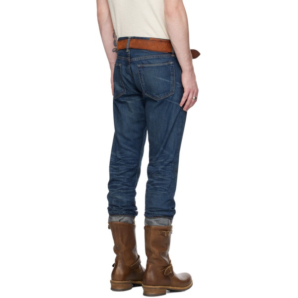  RRL Indigo Slim Fit Jeans 241435M186003