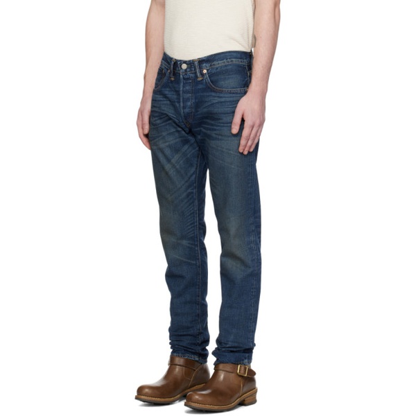  RRL Indigo Slim Fit Jeans 241435M186003