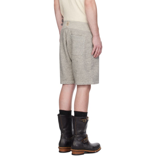  RRL Gray Garment-Dyed Shorts 241435M193005