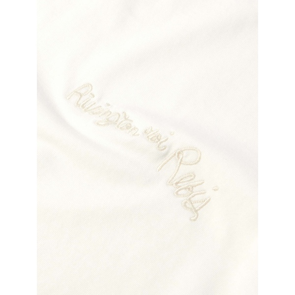  RRR123 Laundry Bag Oversized Logo-Embroidered Cotton-Jersey T-Shirt 1647597327289641