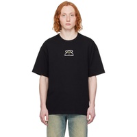 RTA Black Oversized T-Shirt 241702M213002