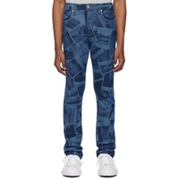 RTA Blue Slim Jeans 241702M186017