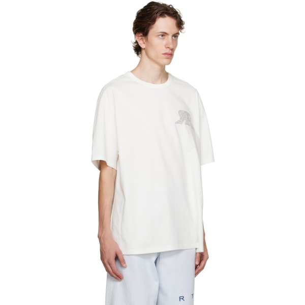  RTA White Oversized T-Shirt 232702M213009