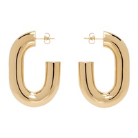 Rabanne Gold XL Link Earrings 241605F022003