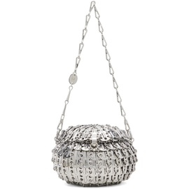 Rabanne Silver Iconic Sphere 1969 Bag 241605F048008
