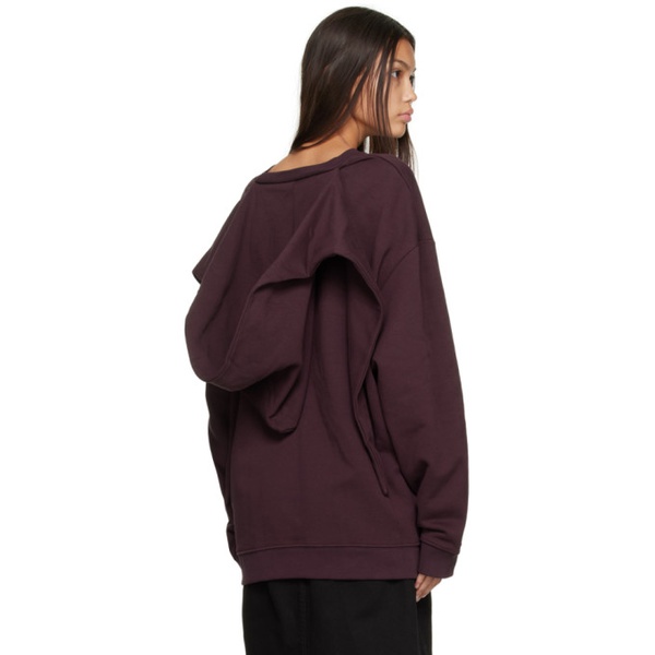  라프시몬스 Raf Simons Purple Knot Hood Sweater 222287F097000