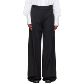 라프시몬스 Raf Simons Gray Classic Trousers 231287F087000