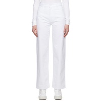 라프시몬스 Raf Simons White Workwear Jeans 231287F069003