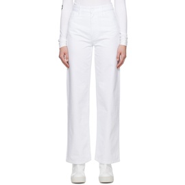 라프시몬스 Raf Simons White Workwear Jeans 231287F069003