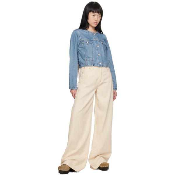 레그앤본 래그 앤 본 Rag & bone Beige Sofie Jeans 241055F069038