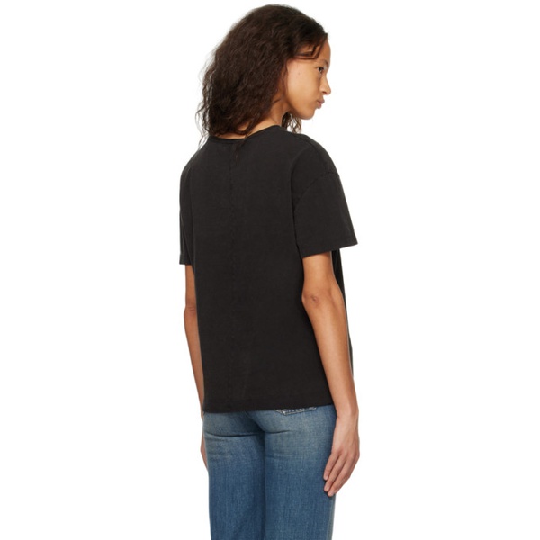 레그앤본 래그 앤 본 Rag & bone Black Mica City T-Shirt 241055F110011