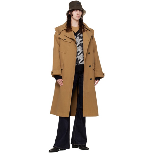 레그앤본 래그 앤 본 Rag & bone Tan Gianna Coat 222055F059000