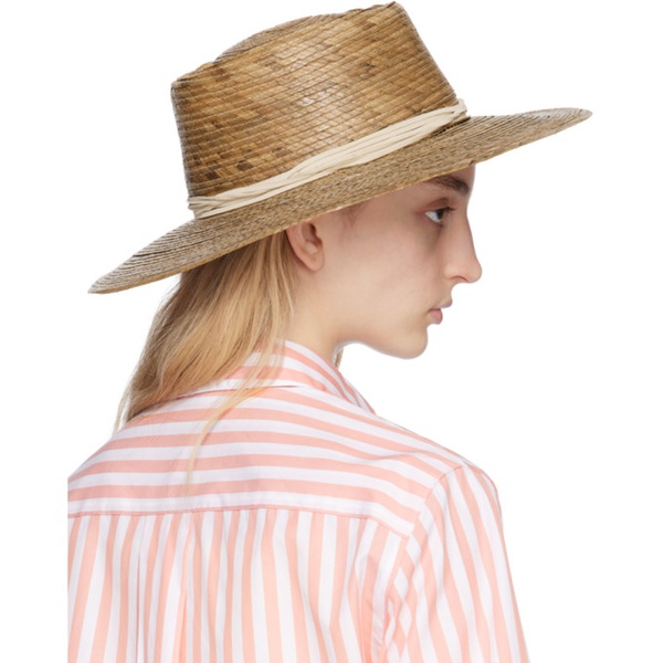 레그앤본 래그 앤 본 Rag & bone Brown Rhea Fedora 231055F017003