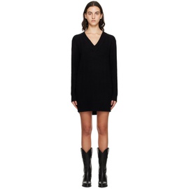 래그 앤 본 Rag & bone Black Durham Minidress 232055F052004