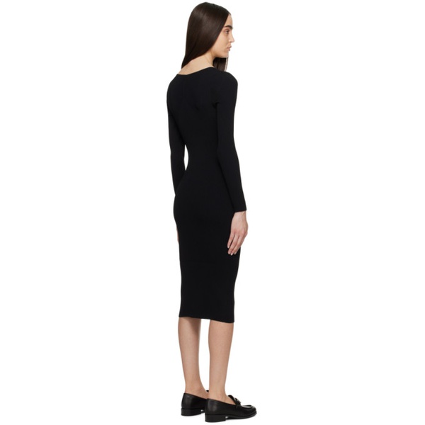 레그앤본 래그 앤 본 Rag & bone Black Asher Midi Dress 231055F054000