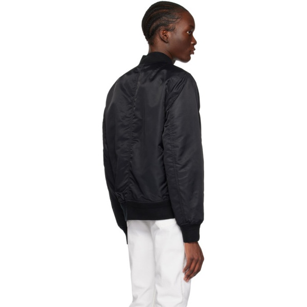 레그앤본 래그 앤 본 Rag & bone Black Manston Bomber Jacket 232055M175000