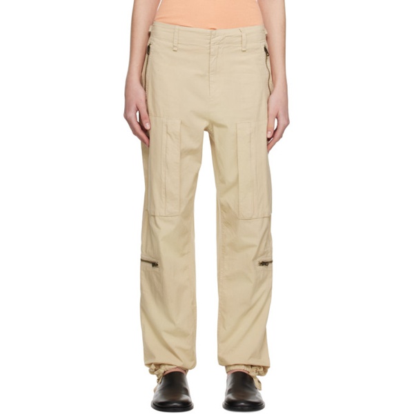 레그앤본 래그 앤 본 Rag & bone Beige Kai Flight Trousers 231055F087020