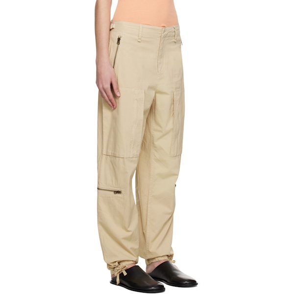 레그앤본 래그 앤 본 Rag & bone Beige Kai Flight Trousers 231055F087020