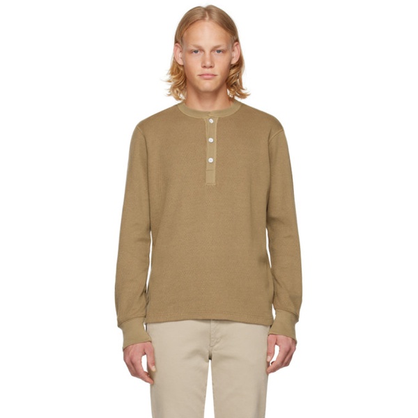 레그앤본 래그 앤 본 Rag & bone Beige Collin Henley 231055M211002