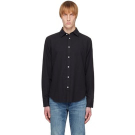 래그 앤 본 Rag & bone Black Pursuit 365 Shirt 231055M192027