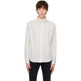 래그 앤 본 Rag & bone White Fit 2 Stripe Shirt 231055M192022