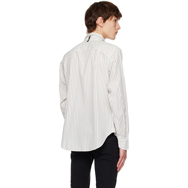 레그앤본 래그 앤 본 Rag & bone White Fit 2 Stripe Shirt 231055M192022