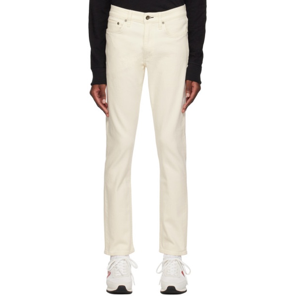 레그앤본 래그 앤 본 Rag & bone 오프화이트 Off-White Fit 2 Jeans 232055M186013
