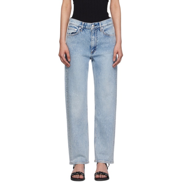 레그앤본 래그 앤 본 Rag & bone Blue Harlow Jeans 242055F069035