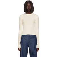 래그 앤 본 Rag & bone 오프화이트 Off-White Pierce Slim Sweater 222055F096009