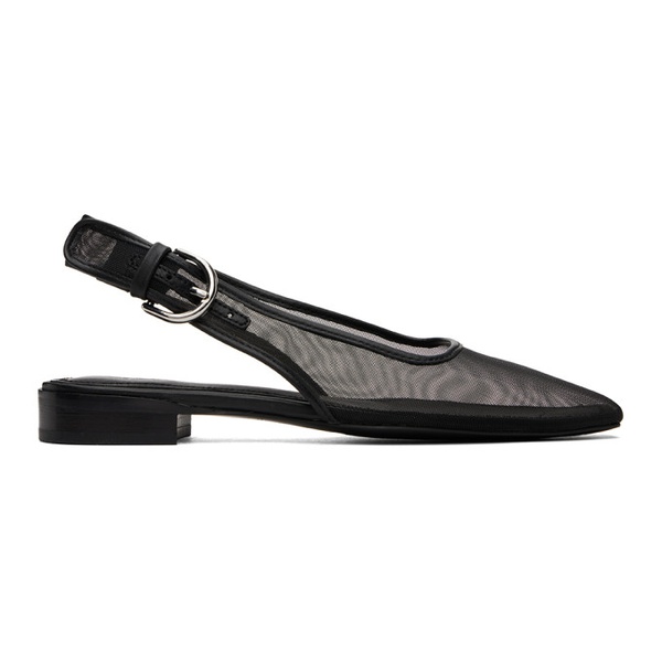 레그앤본 래그 앤 본 Rag & bone Black Astra Slingback Ballerina Flats 242055F118000