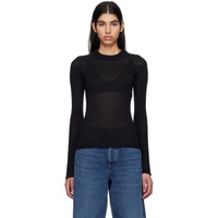 래그 앤 본 Rag & bone Black Mandee Sweater 231055F096004