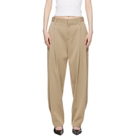 래그 앤 본 Rag & bone Tan Pleated Trousers 242055F087010