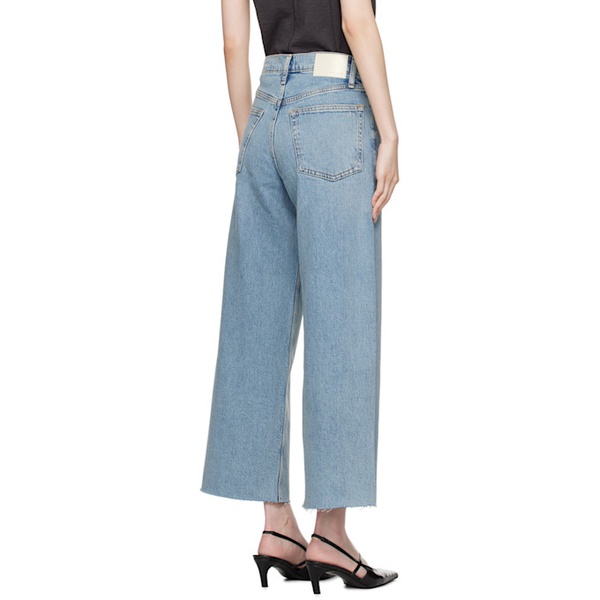 레그앤본 래그 앤 본 Rag & bone Blue Andi Ankle Wide-Leg Jeans 242055F069041