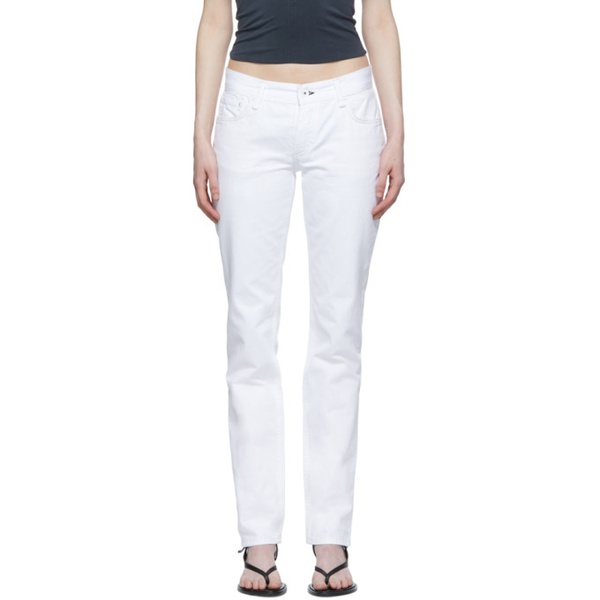 레그앤본 래그 앤 본 Rag & bone White Piper Jeans 222055F069002